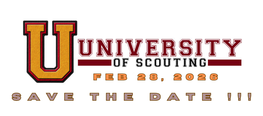 Save the date for University of Scouting 2026